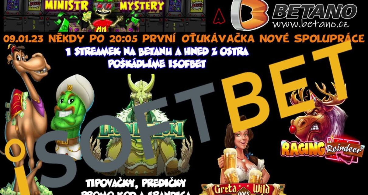 BETANO ONLINE CASINO 9.1.2023 • ISOFTBET • PLAYNGO • KOMPLETNÍ ZÁZNAM STREAMU