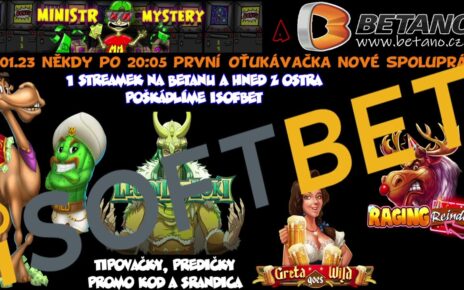 BETANO ONLINE CASINO 9.1.2023 • ISOFTBET • PLAYNGO • KOMPLETNÍ ZÁZNAM STREAMU