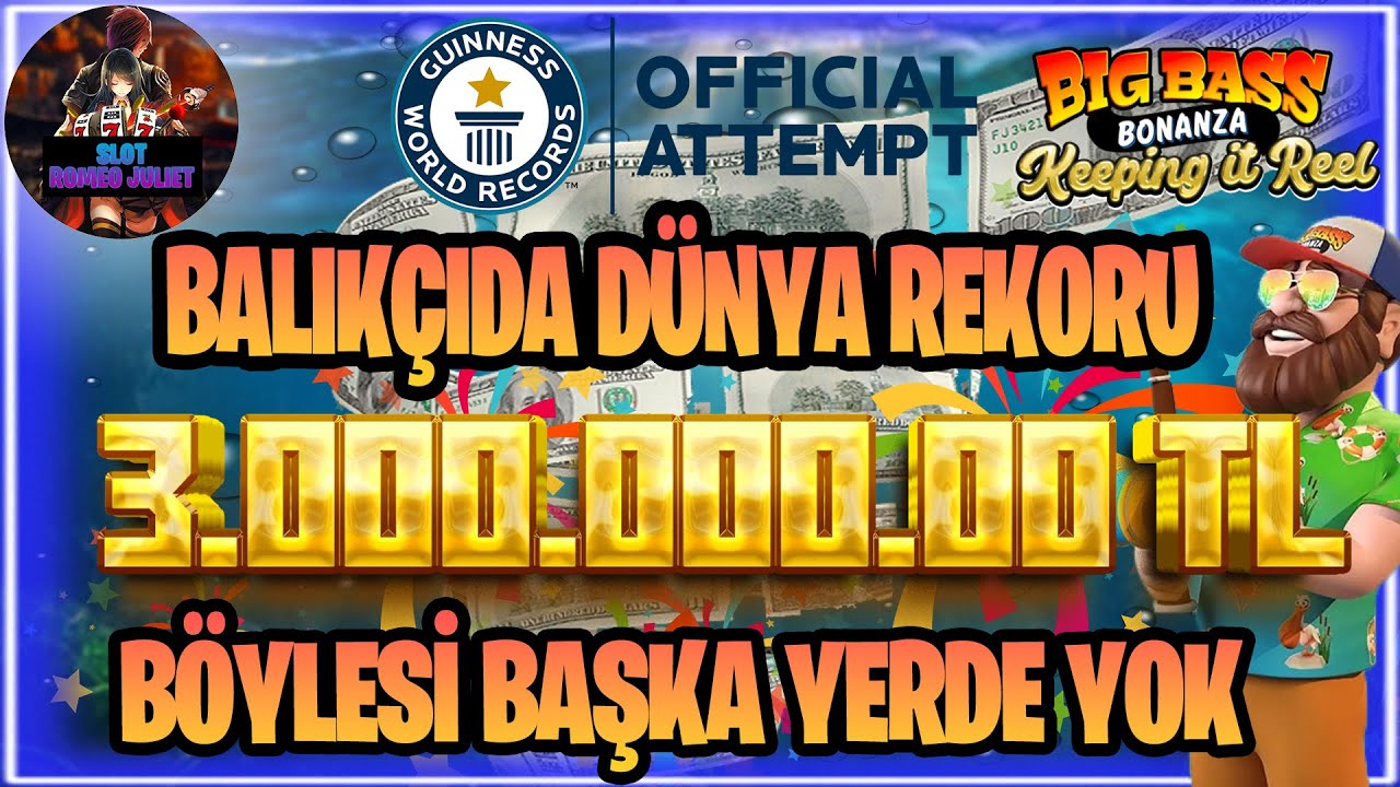 BİG BASS BONANZA | ALTIN BALIK VE ALTIN HASANI AYNI ANDA ALDIK DÜNYA REKORU KIRDIK!  3.000.000.00 TL