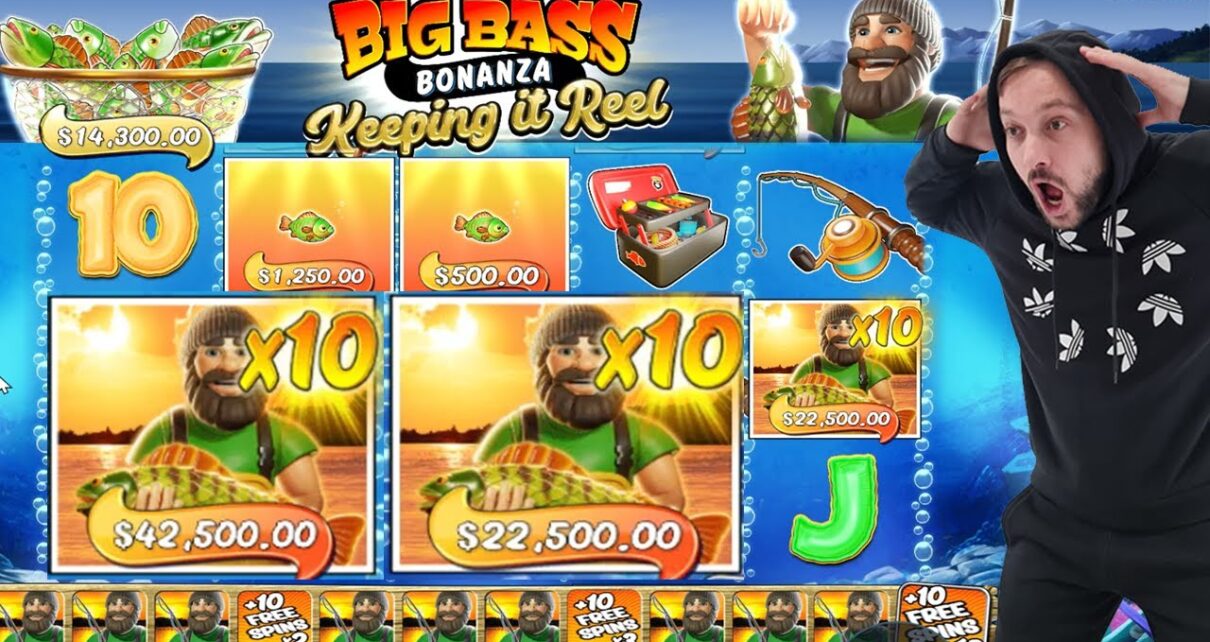 BIG BASS BONANZA – KEEPING it existent – HIT BIG FISH with X10 MULTIPLIER – BIG CASINO WIN SLOT ONLINE