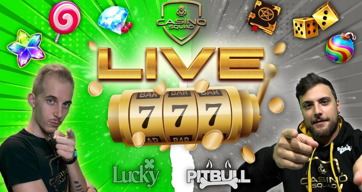 BONUS HUNT con LUCKY e PITBULL AL NUOVO ANNO! – ️ CASINO SQUAD (+18)️ !info!social