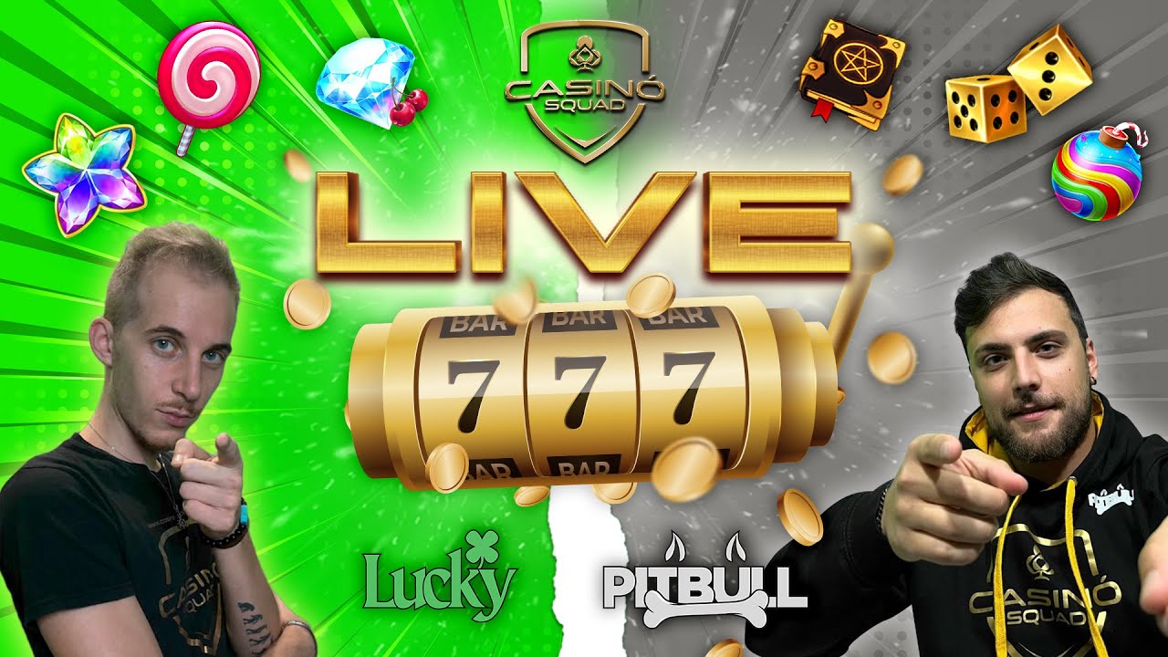 BONUS HUNT con LUCKY e PITBULL AL NUOVO ANNO! - ️ CASINO SQUAD (+18)️ !info!social