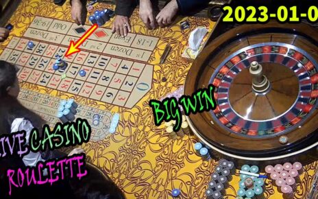 BiG Win Table Roulette Live? From Las Vegas Casino Session Exclusive  Nights Tuesday ?✔️ 2023-01-04