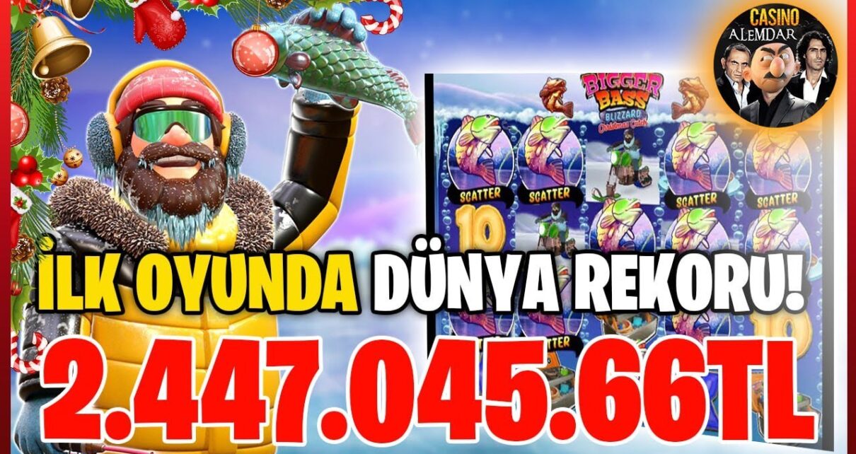 Big Bass Blizzard l DÜNYA REKORU! ”2.5 MILYON” VURDUK! YOK BÖYLE BİR VİDEO