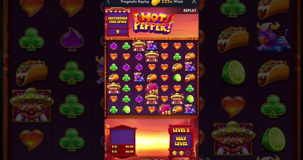 Big win on Hot peper online casino ?