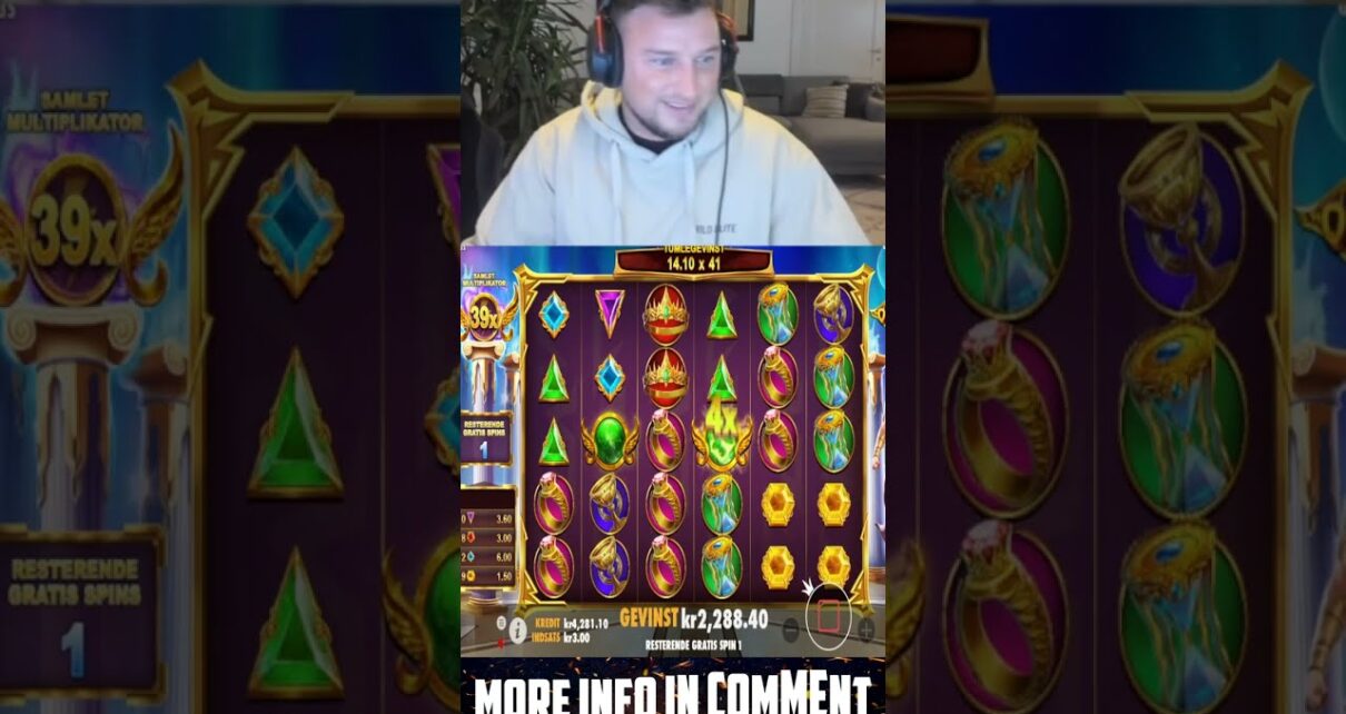 Biggest Casino Win on Gates of Olympus slot. New Big Win of the week