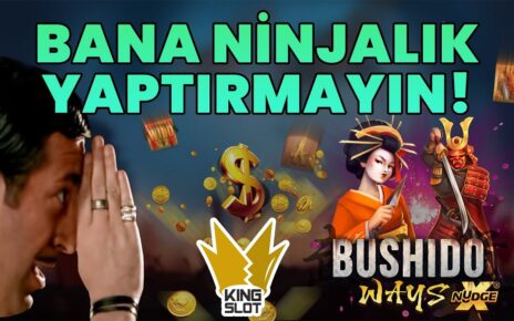 ⚔#BushidoWays’te Samurayları Parçaladık! – King Slot #casino#slotoyunları#slot#slotvideo#nolimitcity