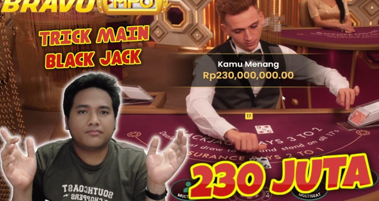 CARA MAIN BLACKJACK MENANG 250JT | LIVE CASINO BLACK JACK INDONESIA | LIVE KASINO BLACKJACK ! JOSSS