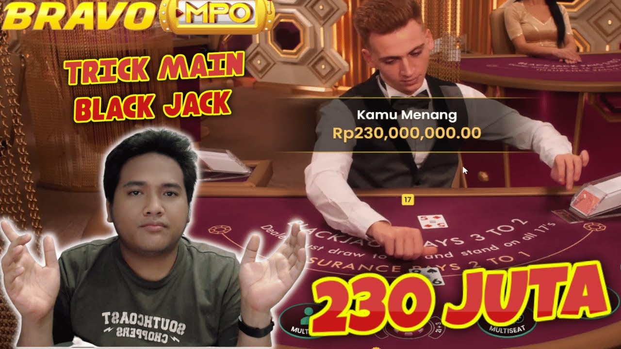 CARA MAIN BLACKJACK MENANG 250JT | LIVE CASINO BLACK JACK INDONESIA | LIVE KASINO BLACKJACK ! JOSSS