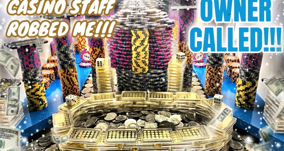 ?CASINO STAFF ROBBED ME!!! possessor CALLED!!! HIGH RISK COIN PUSHER ,000,000 BUY IN!!! (HUGE WIN)