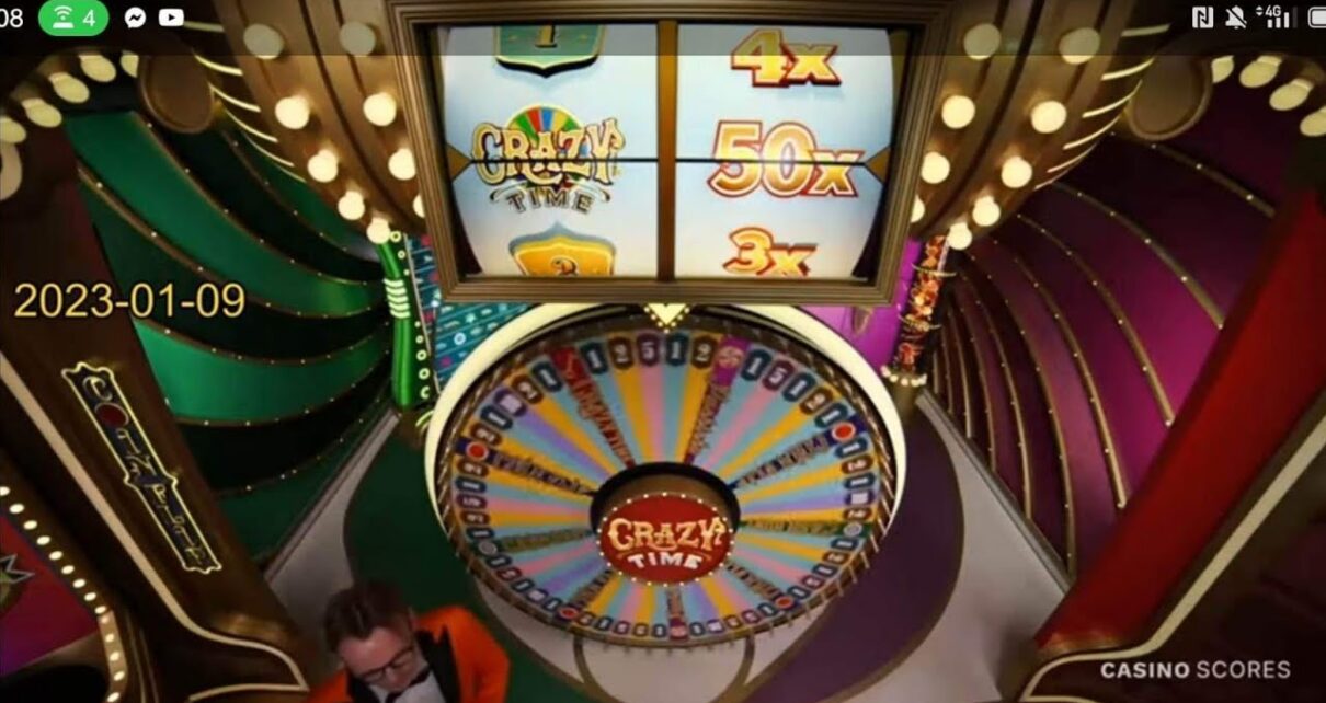 CRAZY TIME 5000X ONLINE CASINO 747 ONLINE GAME