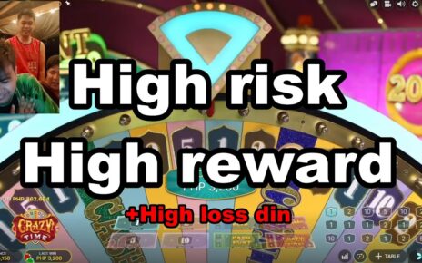 Crazy time – High risk Eskalera sa uno! #onlinecasino #crazytime #bigwin #giveaway #gcash