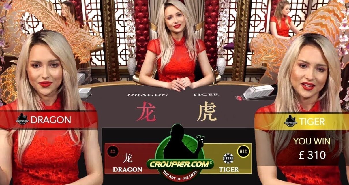 DRAGON TIGER BACCARAT! NEW CASINO GAME vs £2,500! NICE SUITED TIE 50-1 WIN Mr Green Online Casino!