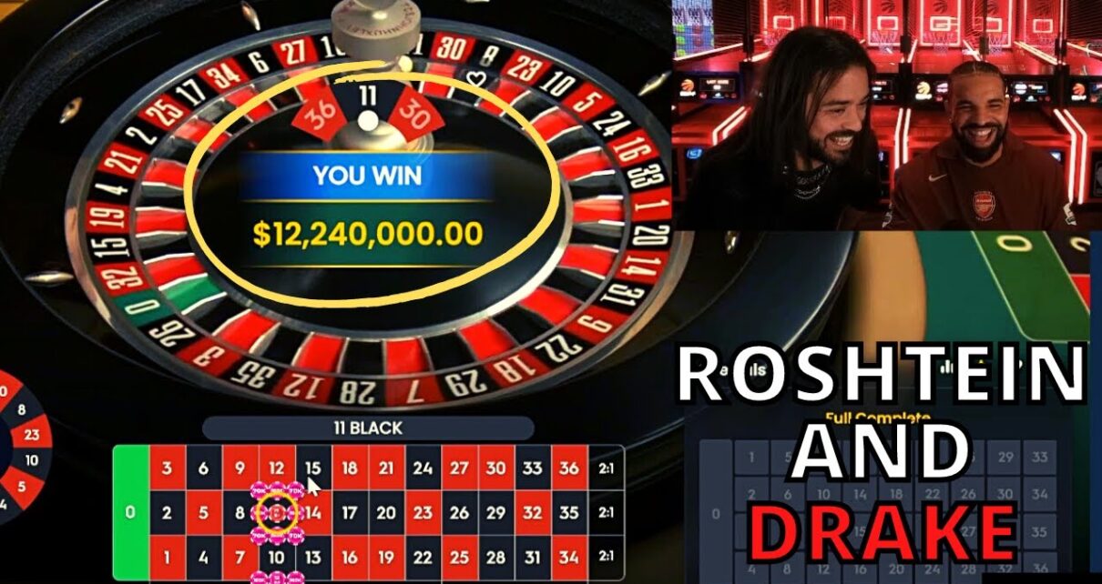 DRAKE & ROSHTEIN “ ane thousand thousand Roulette Run” | Online Gambling Highlights
