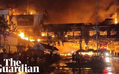 Deadly fire engulfs Cambodian casino on border with Thailand