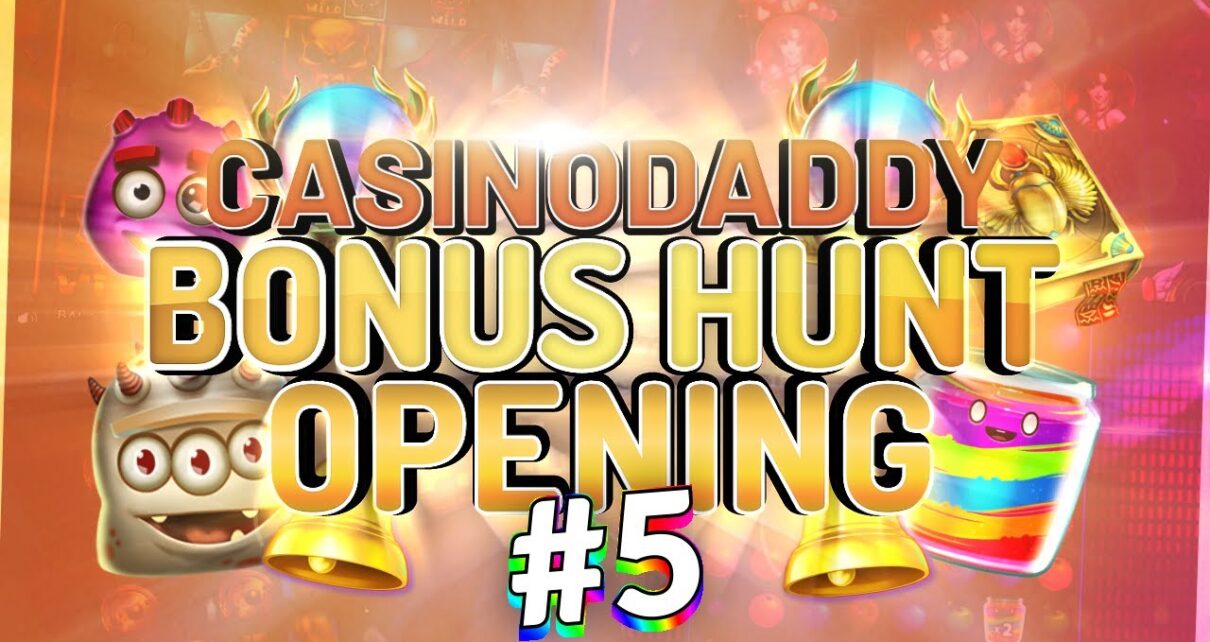 €12600 Bonushunt –  Casino Bonus opening from Casinodaddy LIVE Stream