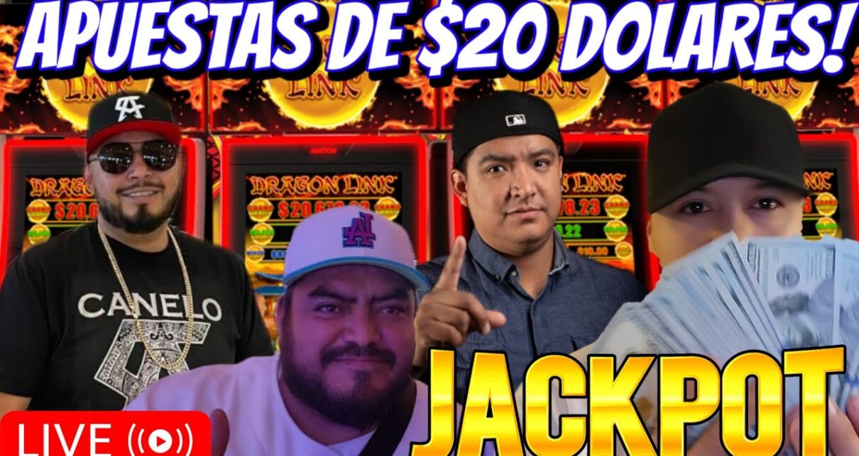 ? EN VIVO NOS ARRIESGAMOS CON ,000 EN EL CASINO Y NOS SALVÓ UN JACKPOT!