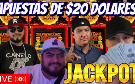 ? EN VIVO NOS ARRIESGAMOS CON ,000 EN EL CASINO Y NOS SALVÓ UN JACKPOT! #comoganarenelcasino