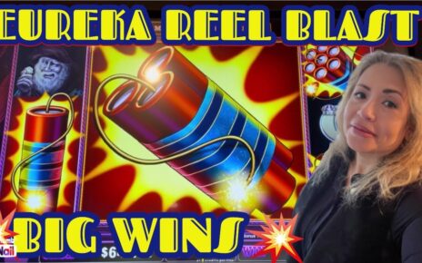 ??EUREKA REEL BLAST BONUS WINS ??#casino #slots #eureka