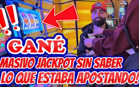 ? GANÉ MASIVO JACKPOT SIN SABER LO QUE ESTABA APOSTANDO EN EL CASINO ! #HIGHLIMITSLOTS