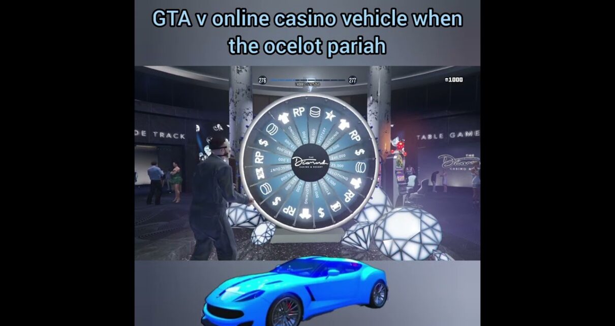 GTA 5 online casino vehicle when the (ocelot pariah)