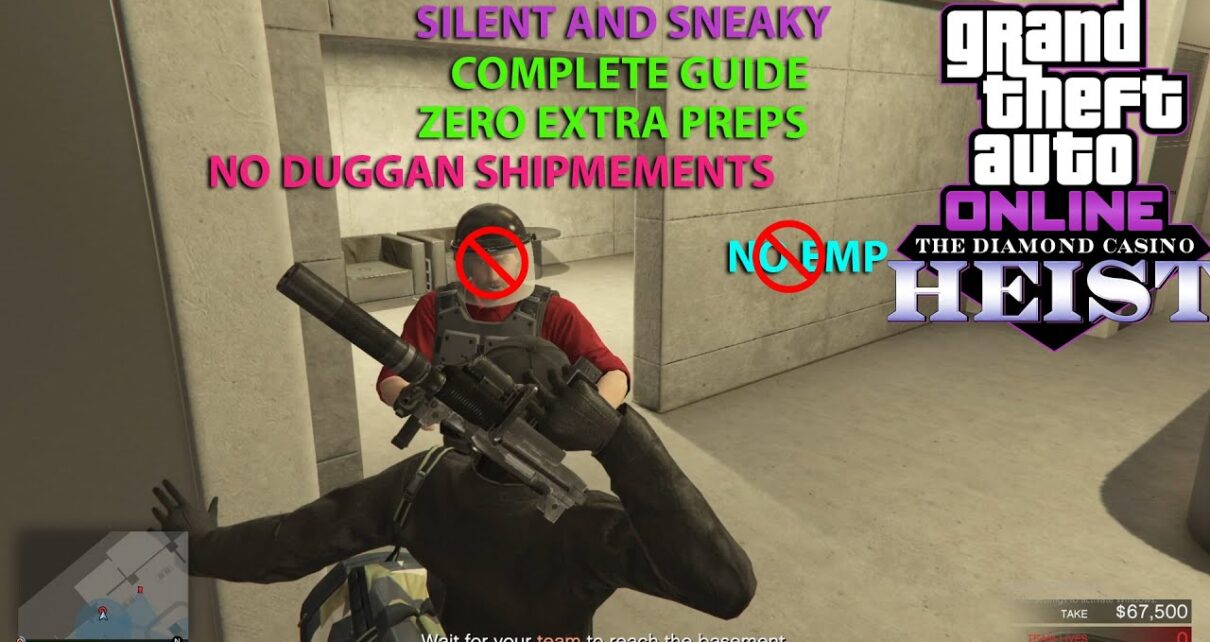 GTA ONLINE CASINO HEIST SILENT AND SNEAKY EASY GUIDE 2023 – NO OPTIONAL PREPS