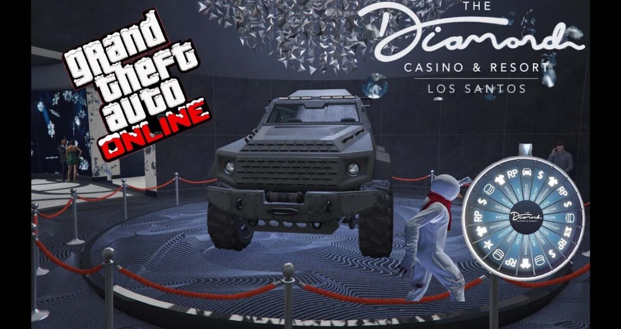 GTA ONLINE – casino gift car ( سيارة هدية أسبوعي )