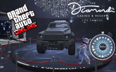 GTA ONLINE – casino gift car ( سيارة هدية أسبوعي )