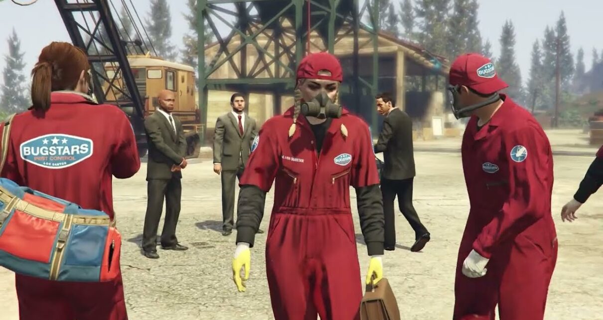 GTA Online: Casino Heist – Bugstars ( Elite 8:49, 4P Full  /High )