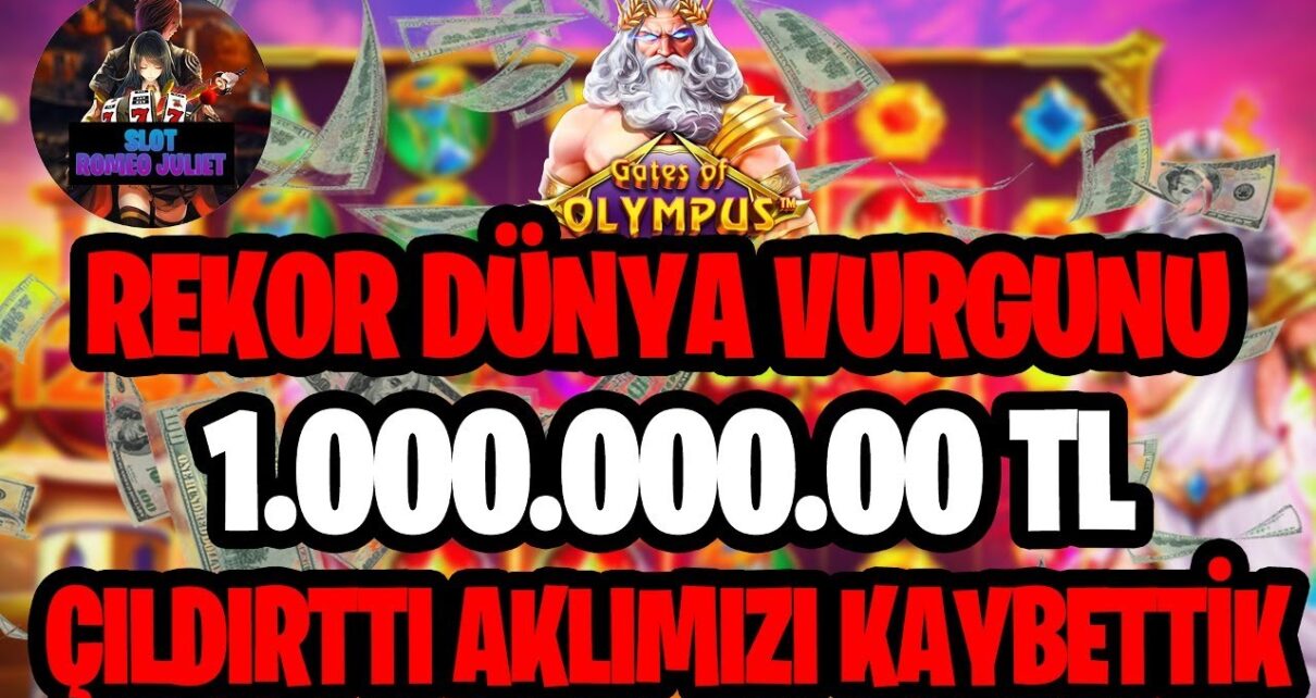 Gates Of Olympus Max Win | Dünya Rekoru Delirtti ! 1.000.000.00 TL