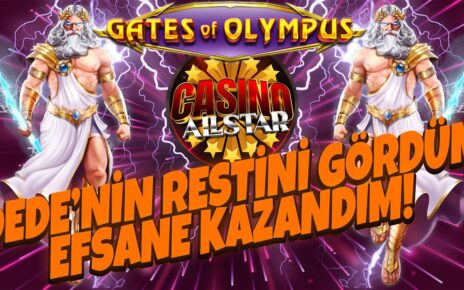 Gates of Olympus | DEDEYE repose DEDİM MUHTEŞEM KAZANDIM | BIG WIN