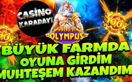 Gates of Olympus | FARMDAN OYUNA GİRDİM EFSANE KAZANDIM | BIG WIN #gatesofolympusrekor #maxwin #slot