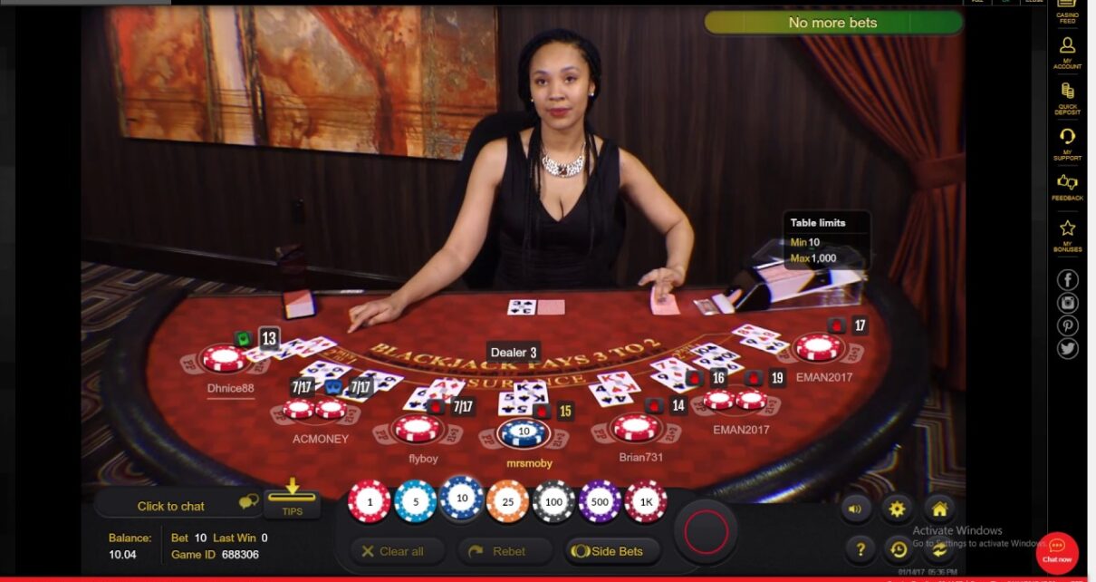 Golden Nugget Online Casino Live Dealer Blackjack – Demo Video