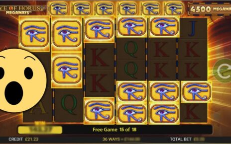 HUGE Bonuses on Eye Of Horus! – Online Casino Slots