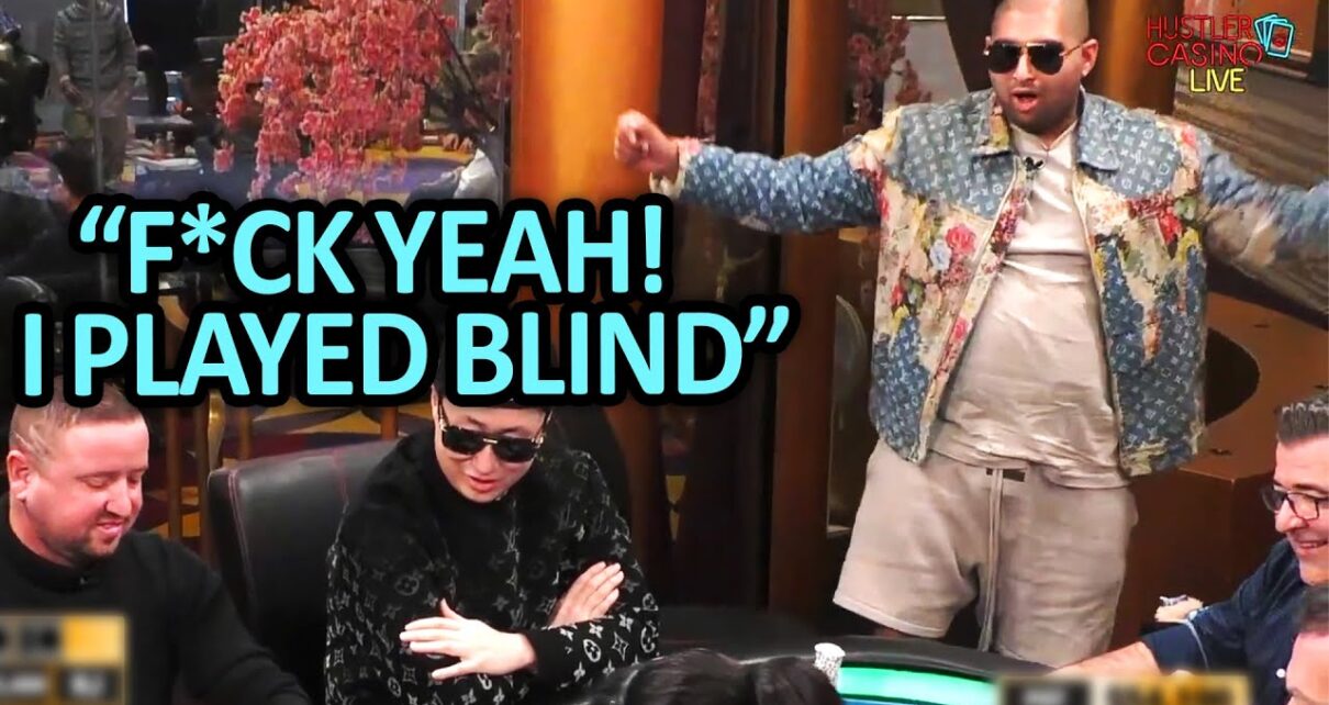 He Said He Played This Hand Blind Till The River @HustlerCasinoLive