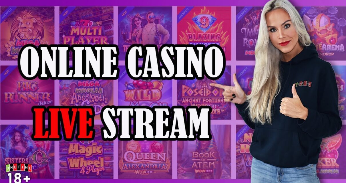 Het is weer tijd voor een online casino LIVE stream met LADY DIAMOND