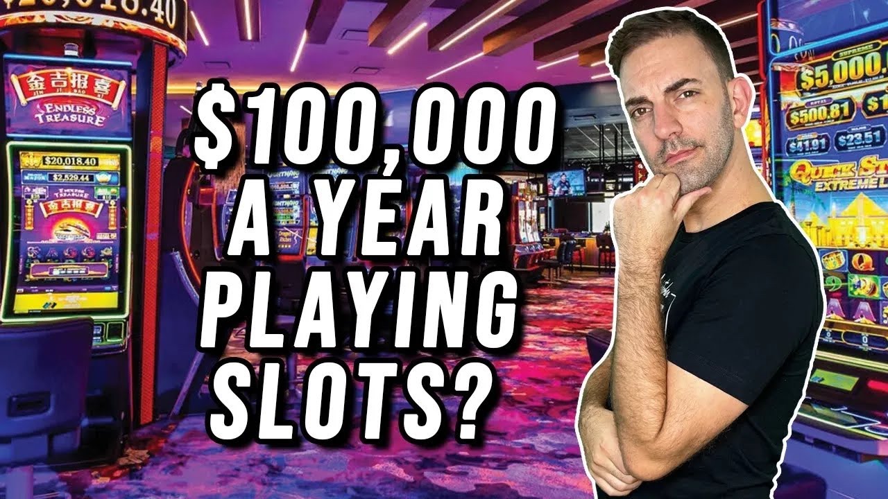 ? How to Make $100,000 a year....PLAYING SLOT MACHINES!!