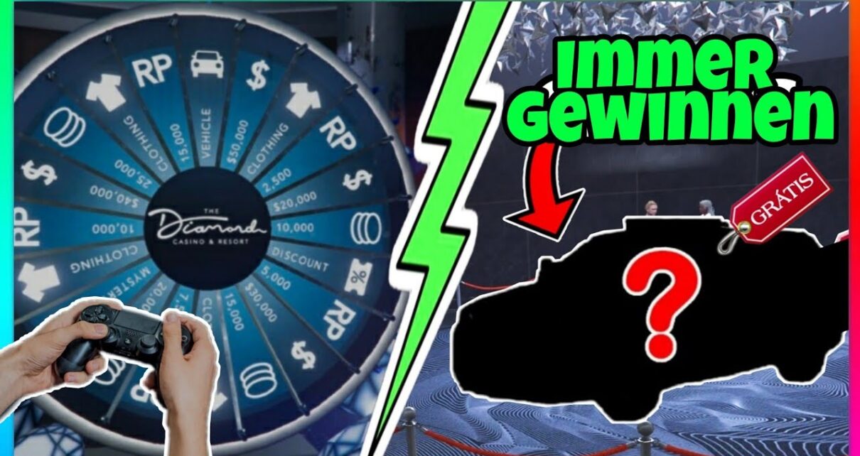 IMMER das Casino Auto gewinnen in GTA 5 ONLINE! (2021, mit Controller Cam)