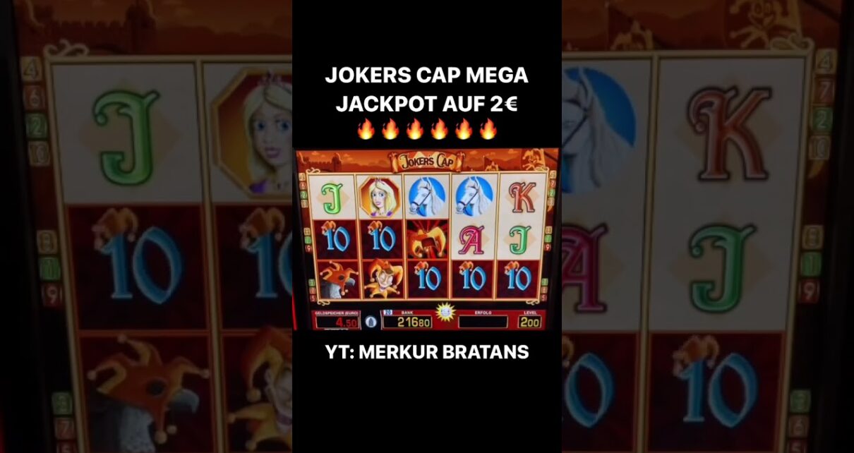 JOKERS CAP MEGA JACKPOT 2€??? Merkur Magie Casino Spielothek Spielhalle Novoline