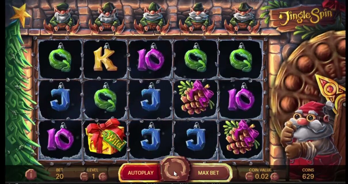 Jingle Spin Slot on Fan duel online casino slots!