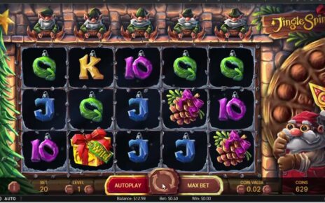 Jingle Spin Slot on Fan duel online casino slots!