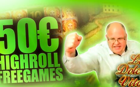 LA DOLCE VITA - 50€ HIGHROLL FREEGAMES ?Online Casino [GER/ENG] [18+] ?Jokersworld