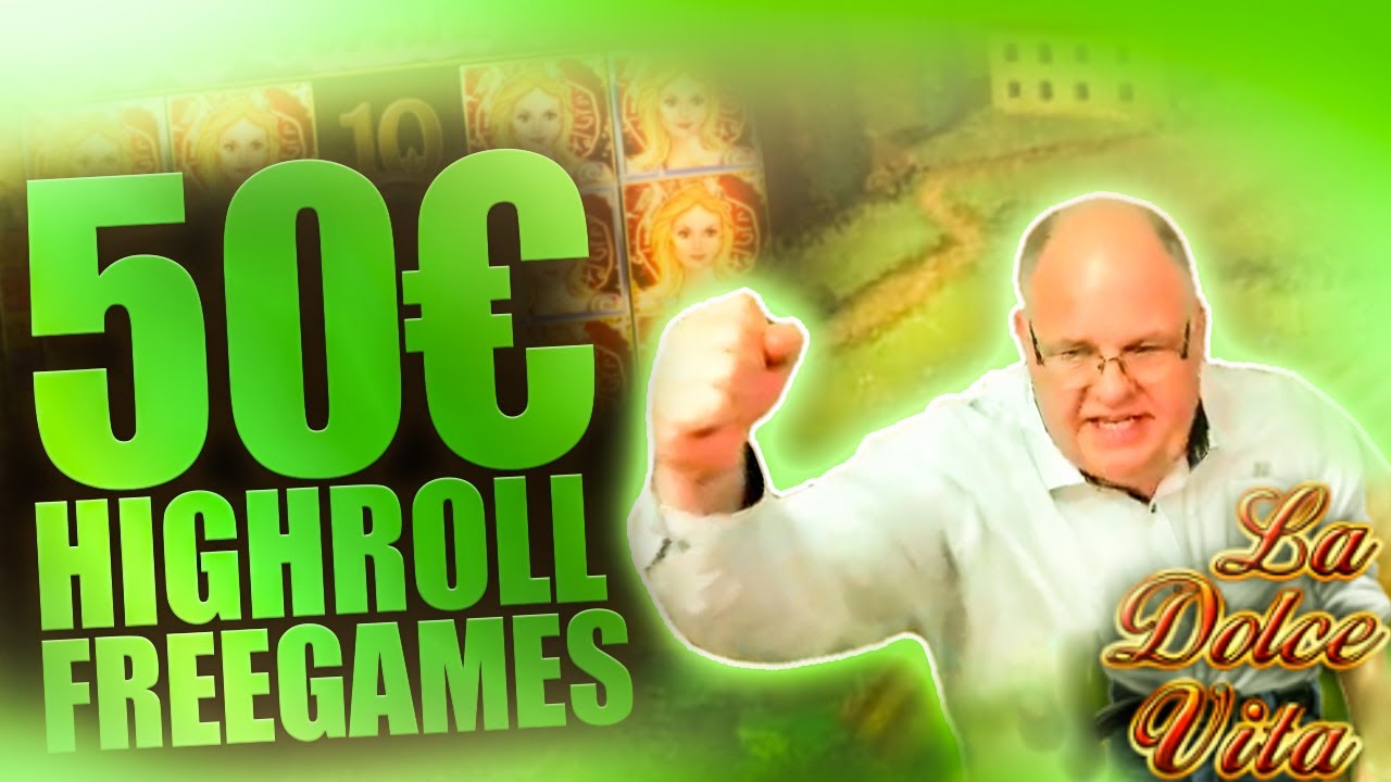 LA DOLCE VITA - 50€ HIGHROLL FREEGAMES ?Online Casino [GER/ENG] [18+] ?Jokersworld