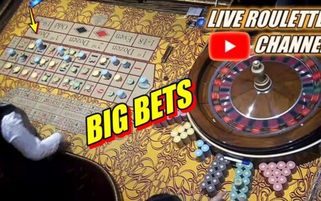 ?LIVE ROULETTE |?BIG BETS Exclusive Saturday Casino Las Vegas ✅ 2023-01-14