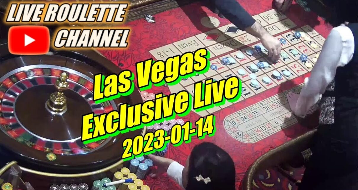 ? LIVE ROULETTE | ?Casino Las Vegas Exclusive Live Saturday?✅ 2023-01-14