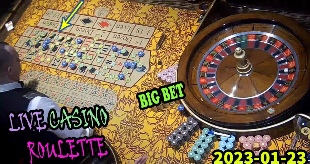 ?LIVE ROULETTE?Session forenoon a lot of Betting In Casino Las Vegas Hot Table Exclusive?✔️2023-01-23