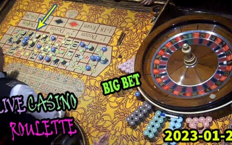 ?LIVE ROULETTE?Session forenoon a lot of Betting In Casino Las Vegas Hot Table Exclusive?✔️2023-01-23