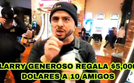 Larry Hernández gana ,000 DOLARES en el casino