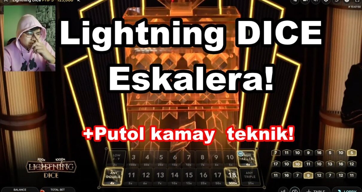 Lightning Dice strategy – Eskalera #onlinecasino #crazytime #lightningdice #giveaways #gcash #bigwin