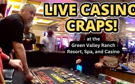 Live Casino Craps Action at the Green Valley Ranch Resort and Casino!